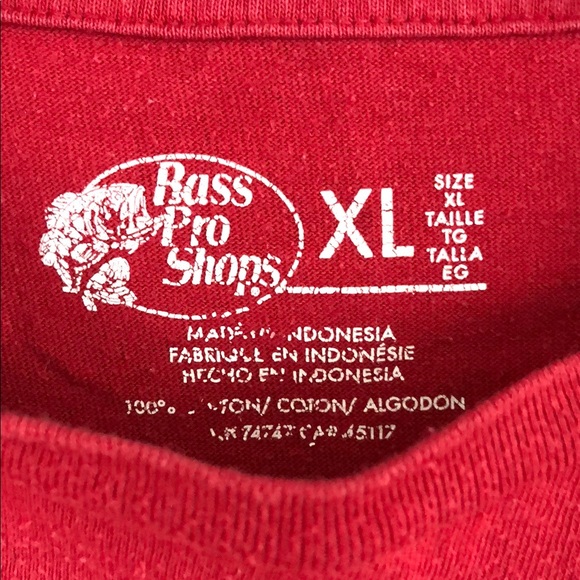 Bass Pro Shops Red Short Sleeve Tee - Picture 2 of 8